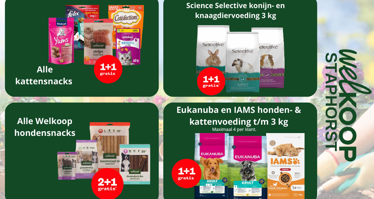 Acties bij Welkoop Staphorst