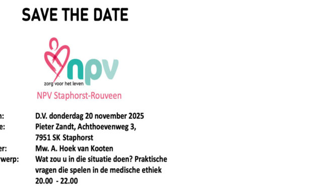 Najaarsbijeenkomst NPV: Wat zou u in die situatie doen?