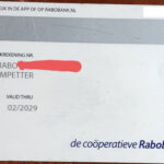 C. Trompetter hier is uw bankpas