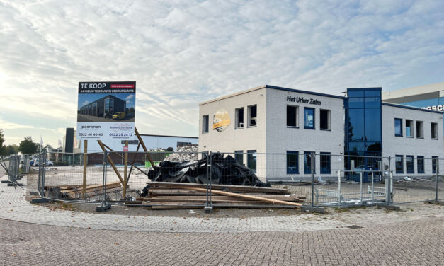 Visfabriek tegen de vlakte
