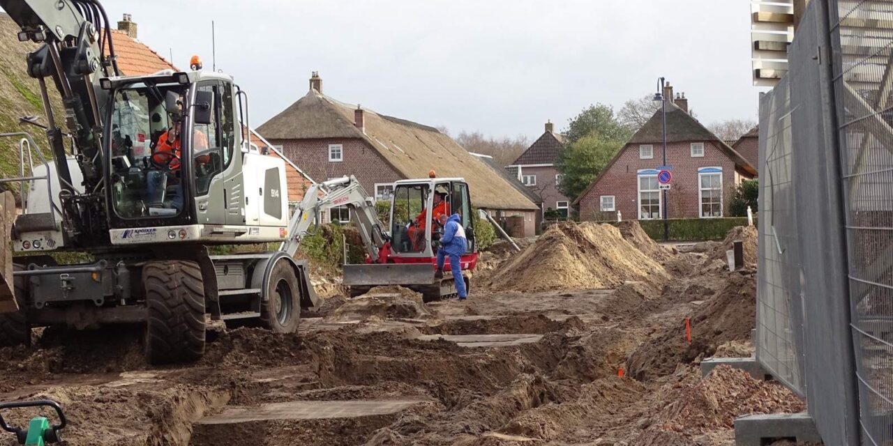 Siers start werkzaamheden elektriciteitsnet in Staphorst