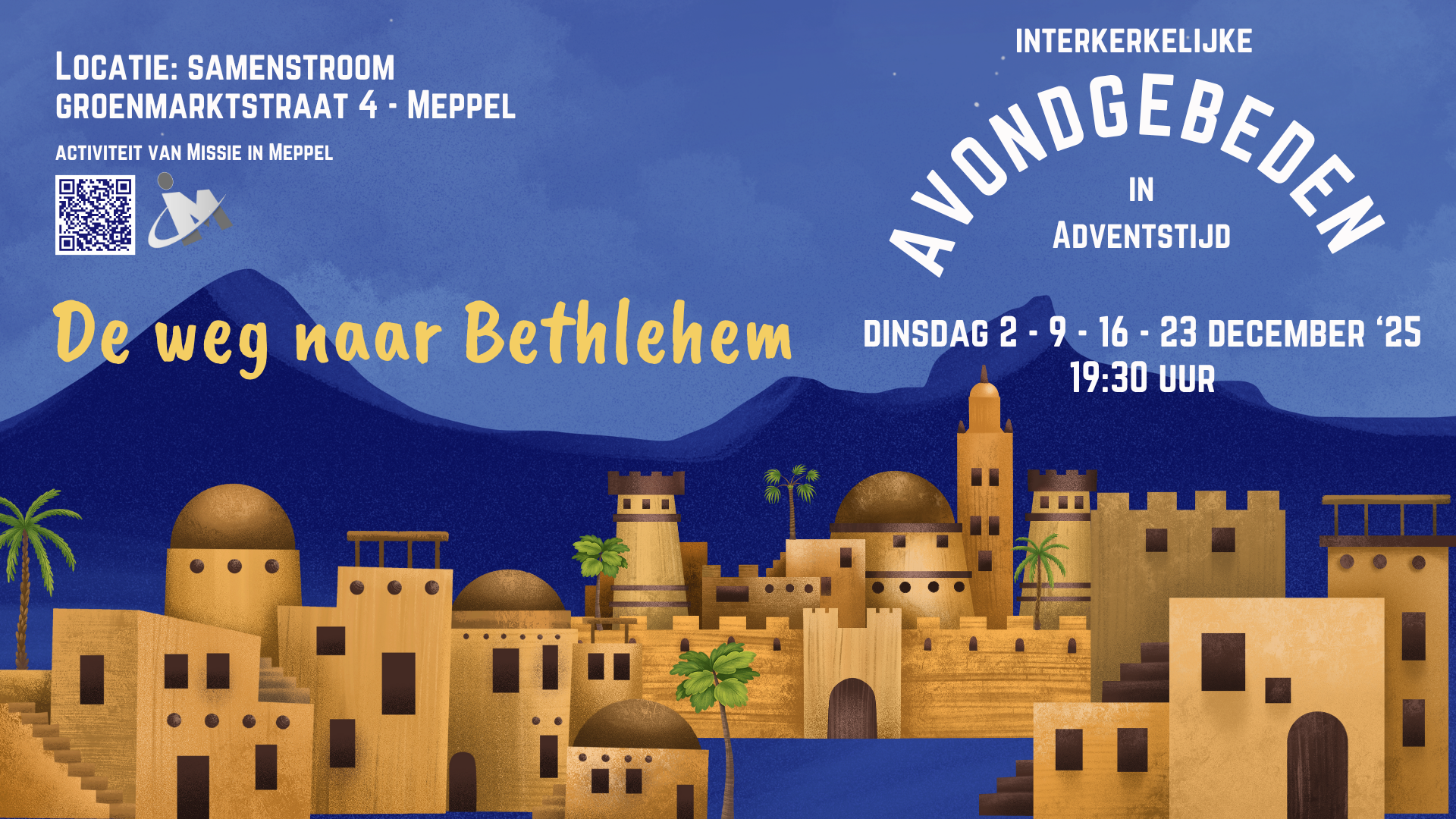 Interkerkelijke Avondgebeden in adventstijd