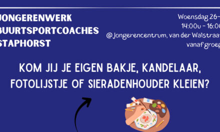 Volgende week start afterschool weer