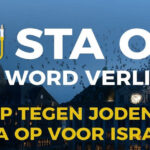 Sta op voor Israël, ga mee naar de grote manifestatie in Amsterdam