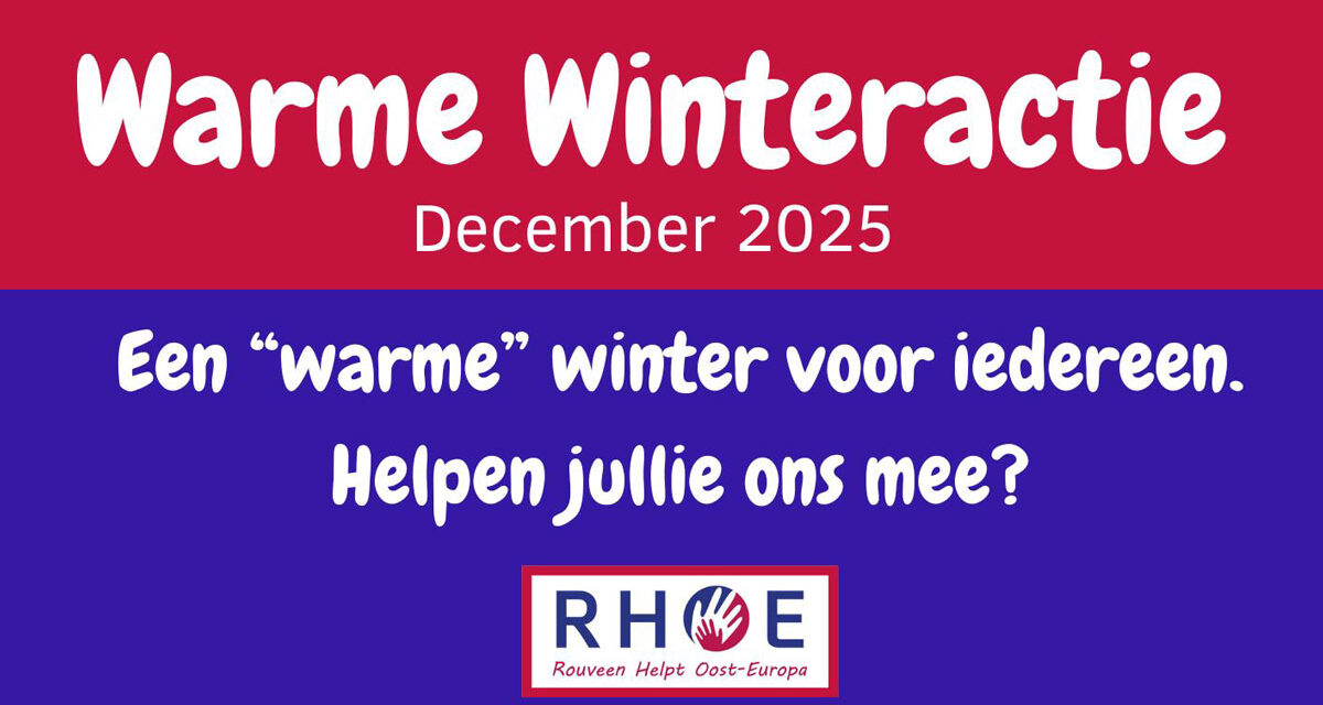 “WARME WINTERACTIE” door RHOE