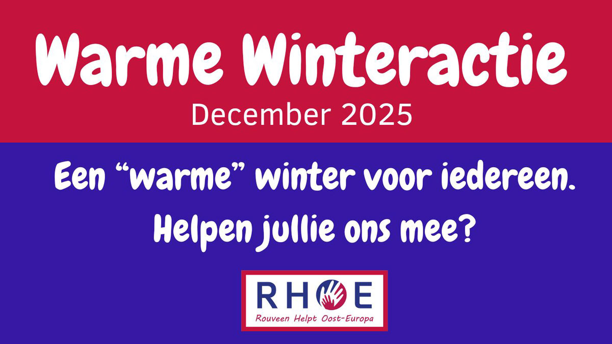 “WARME WINTERACTIE” door RHOE