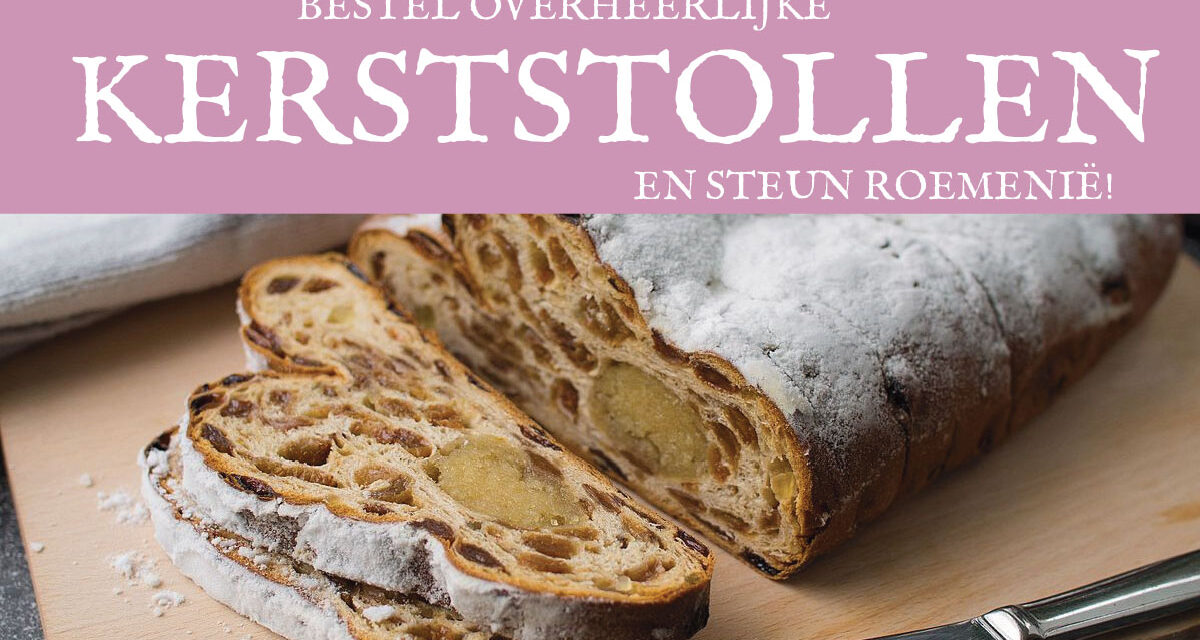 Kerststollen voor Roemenië