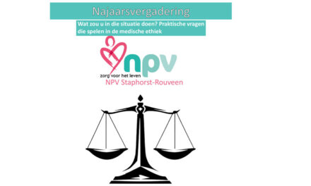NPV Staphorst Rouveen Lezing: Wat zou u in die situatie doen? Praktische vragen die spelen in de medische Ethiek.  