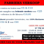 Supersale bij Veijer de breier uit Staphorst