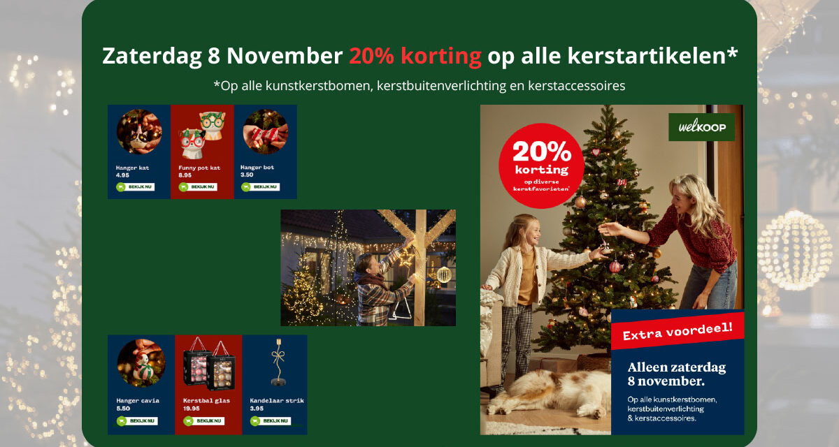 Actie bij Welkoop Staphorst