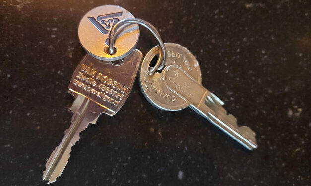 Sleutels gevonden aan Ebbinge Wubbenlaan