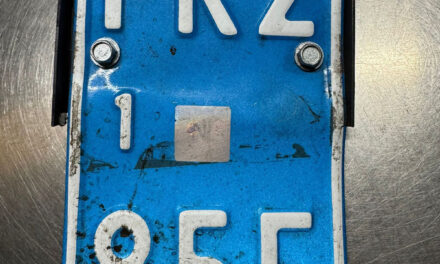 Kentekenplaat van Tomos gevonden (Update)