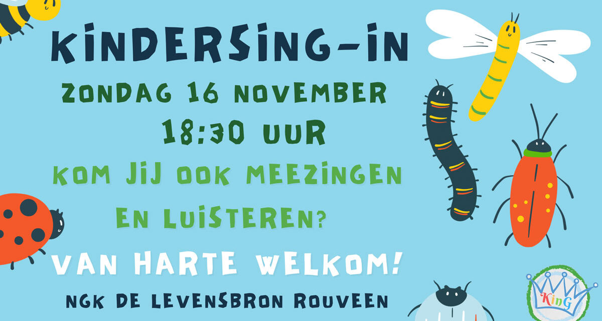 Sing-in voor kinderen