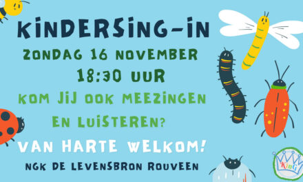 Sing-in voor kinderen