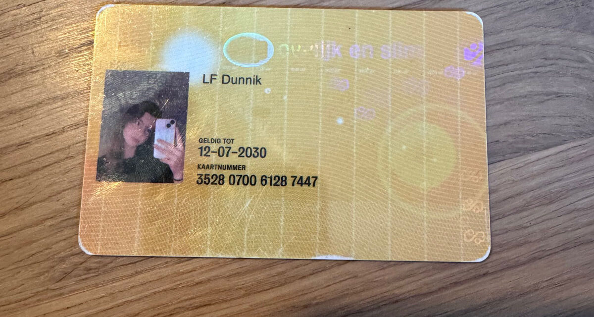 LF Dunnik hier is je OV kaart