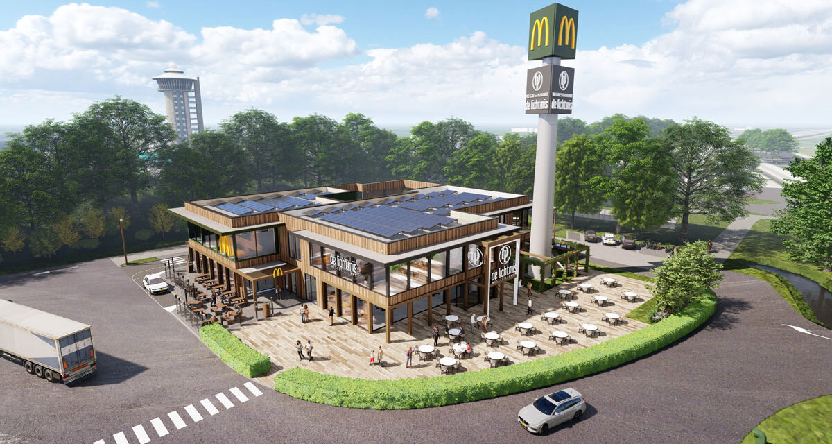 McDonald’s Zwolle – de Lichtmis A28 opent op 5 december. Ludieke openingsactie op 3 december: gratis hamburger-menu’s voor iedereen op vier wielen