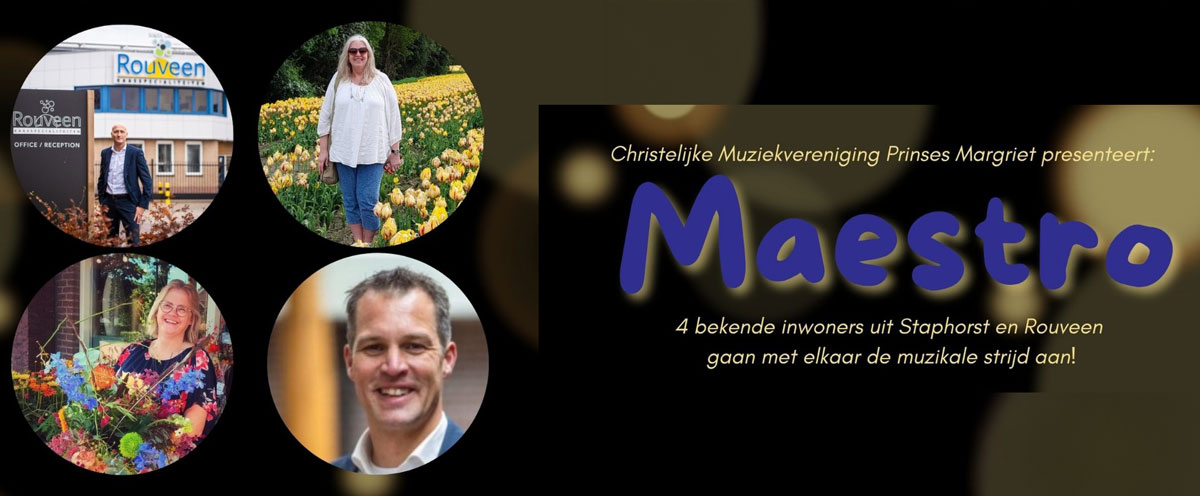 4 bekende Rouveners en Staphorsters gaan de muzikale strijd met elkaar aan