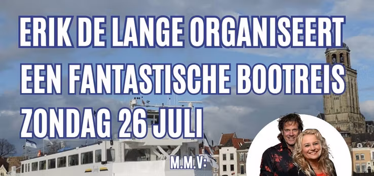 Boottocht 26 juli 2026