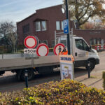 Foutje in verkeersbord an Diek