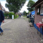 Nieuwe bestrating in Museumsteeg