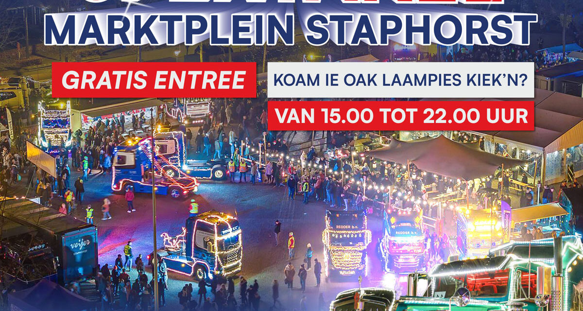 Winterlicht Spektakel keert terug in Staphorst!