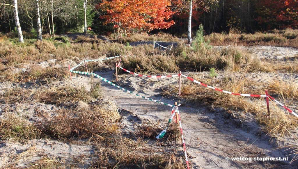 Onderhoud MTB route Staphorster bos