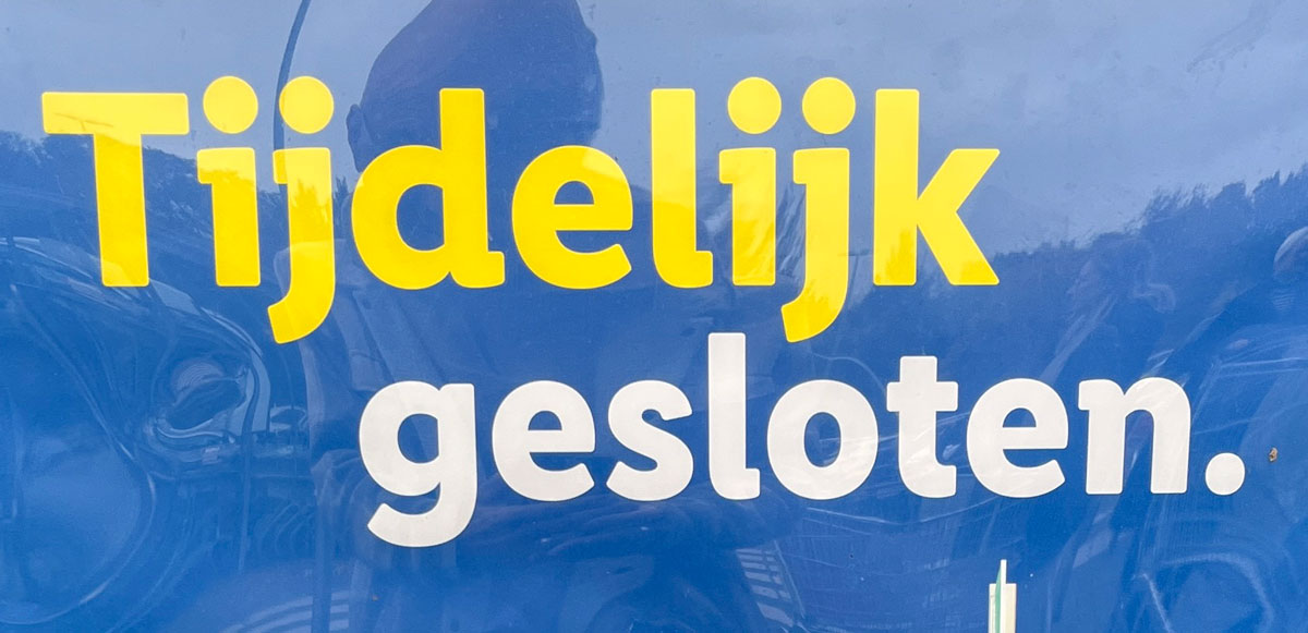 Lidl dagje dicht