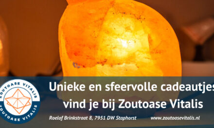 Unieke en sfeervolle cadeautjes bij Zoutoase Vitalis
