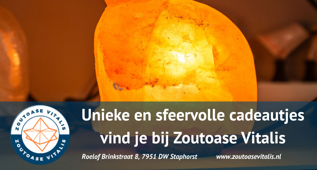 Unieke en sfeervolle cadeautjes bij Zoutoase Vitalis