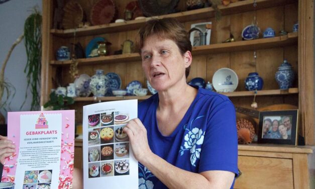 Eveline uit Meppel zoekt hobbybakkers die een verjaardagstaart willen maken voor een kind dat in armoede leeft