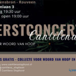 Kerstconcert Cantilena in Rouveen op D.V. vrijdag 12 december 2025