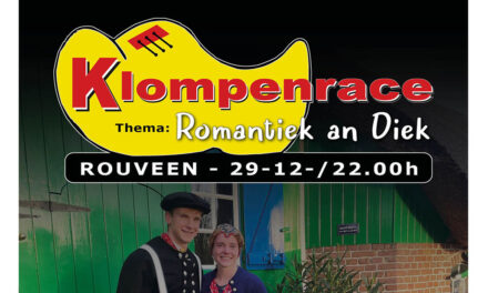 Klompenrace 2025:  “Romantiek an Diek!!”