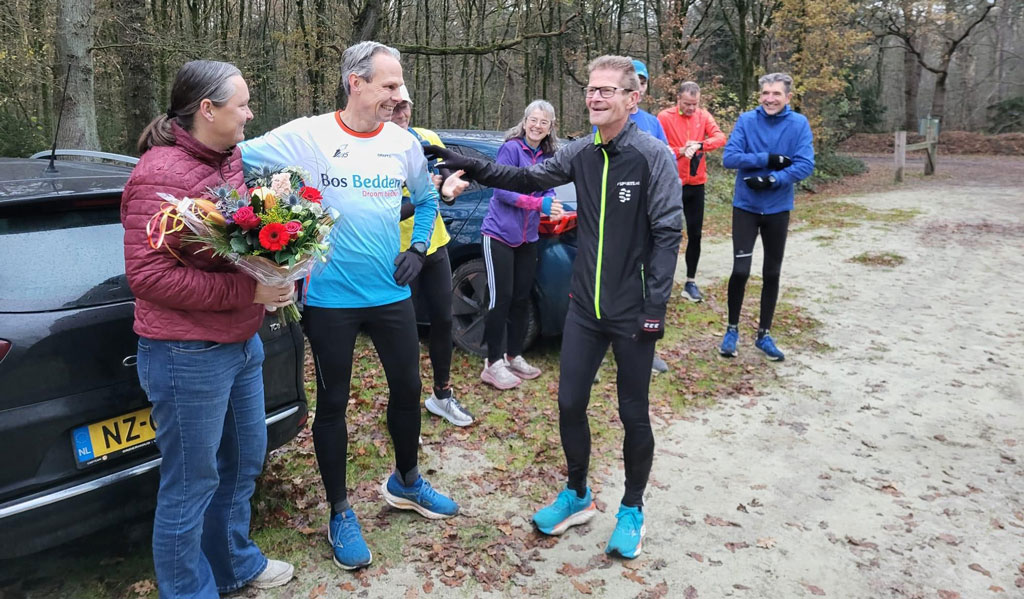 Lopers Bos Bedden Loopgroep AG ’85 bij enkele wedstrijden actief