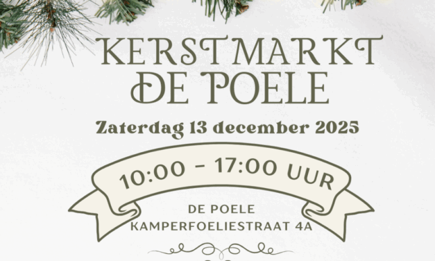 Kerstmarkt De Poele – zaterdag 13 december 2025