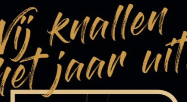 Wij knallen het jaar uit !💥