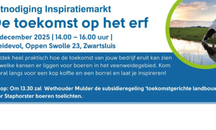 Uitnodiging inspiratiemarkt woensdag 10 december 2025