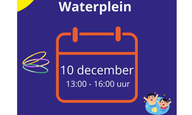 Waterplein op 10 december!