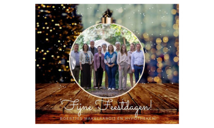 Boertjes Makelaardij & Hypotheken: warme en fijne feestdagen en een gezond en gelukkig nieuwjaar
