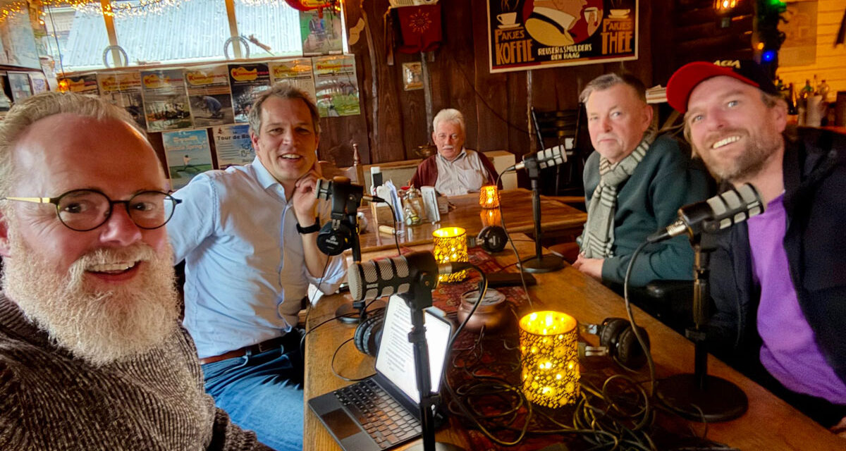 Half uurtje vertier van het platteland ‘Hier kom ik weg’ met Jan Carlo, Alberto, Klaas en Jarnold