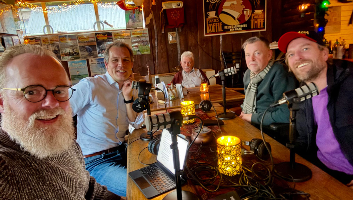 Half uurtje vertier van het platteland ‘Hier kom ik weg’ met Jan Carlo, Alberto, Klaas en Jarnold