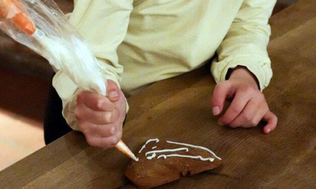 Koekjes versieren op woensdagochtend 24 december