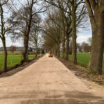 Nieuwe bestrating Middenwolderweg ligt er in