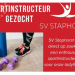 Sportinstructeur m/v gezocht