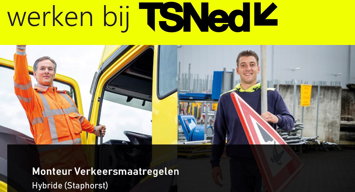Traffic Service Nederland vacatures: Monteur Verkeersmaatregelen (Hybride Staphorst) / Werfmedewerke