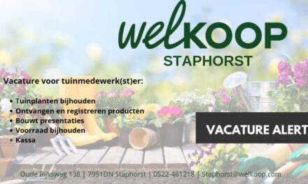 Vacature alert bij Welkoop Staphorst