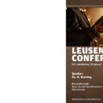 Leusense Conferentie  –  lezing 29 januari 2026 – Van harte welkom!