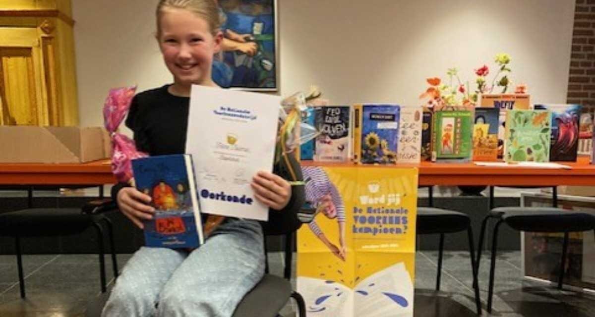 Feline wint in de gemeente Staphorst de voorleeswedstrijd!