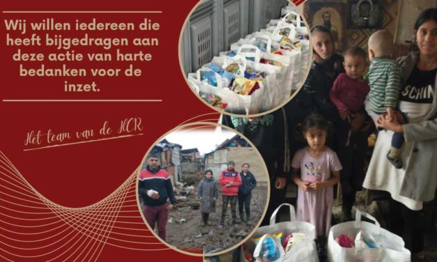 HCR spreekt grote dank uit voor het succes van de voedselpakkettenactie