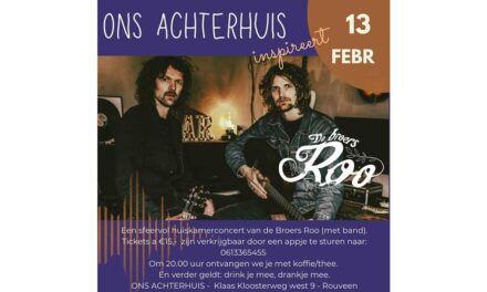 De broers ROO in Ons Achterhuis