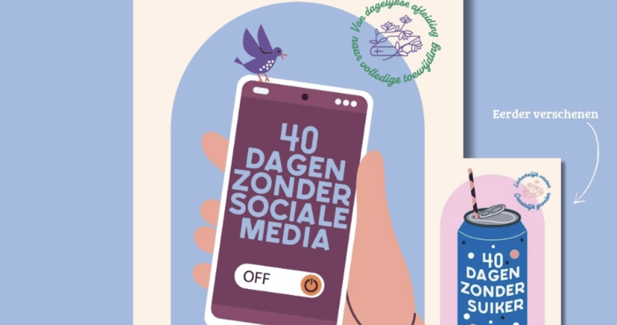 NIEUW! bij De Haan Boeken – 40 dagen zonder sociale media
